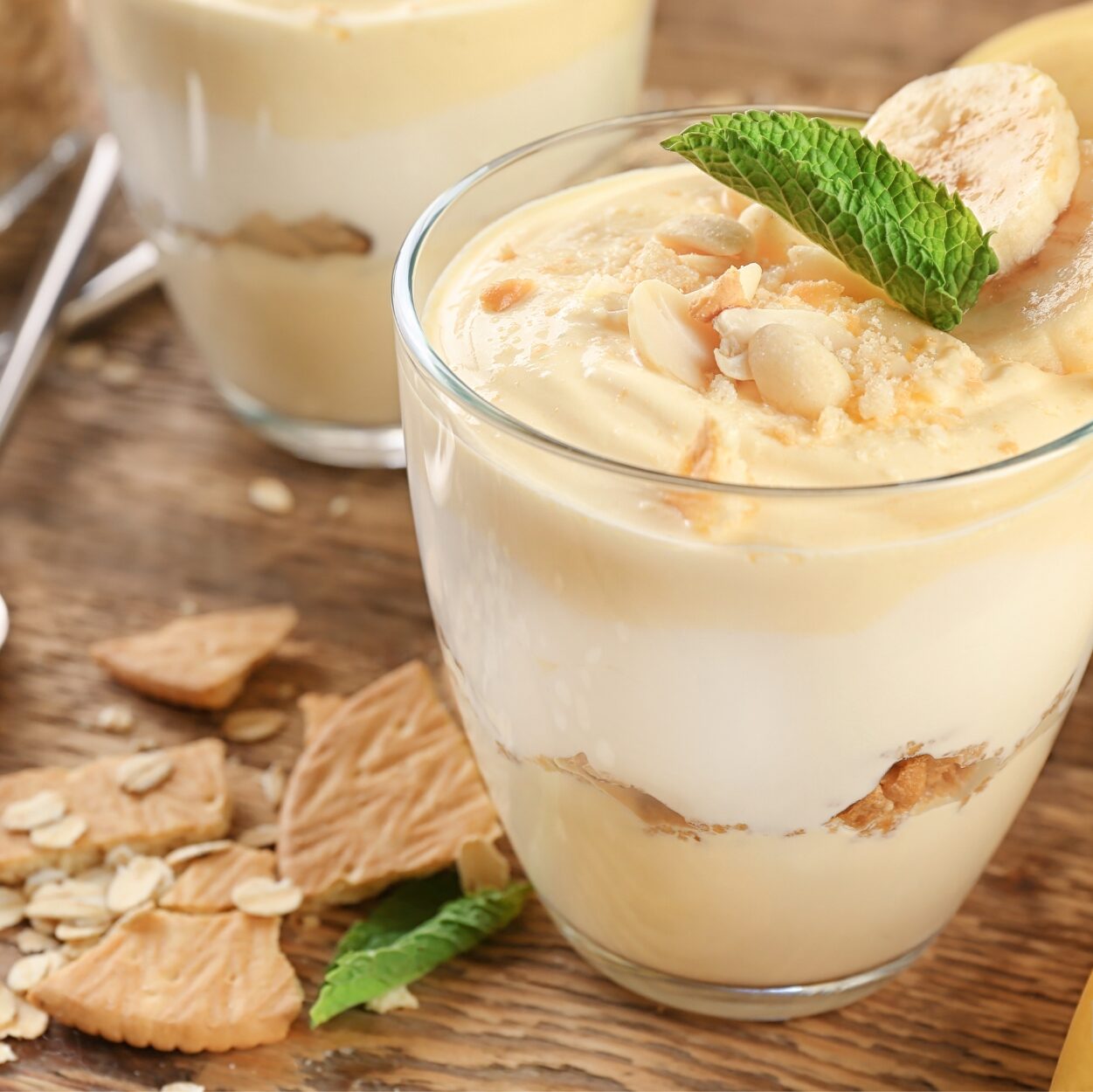 Deliciously Creamy Protein-Packed Banana Pudding