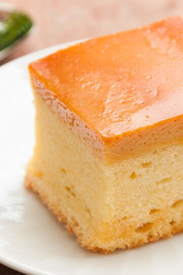 Magic Custard Cake With A Zesty Twist