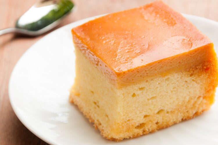 Magic Custard Cake With A Zesty Twist