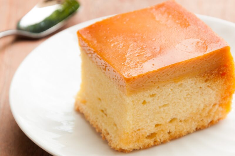 Magic Custard Cake With A Zesty Twist